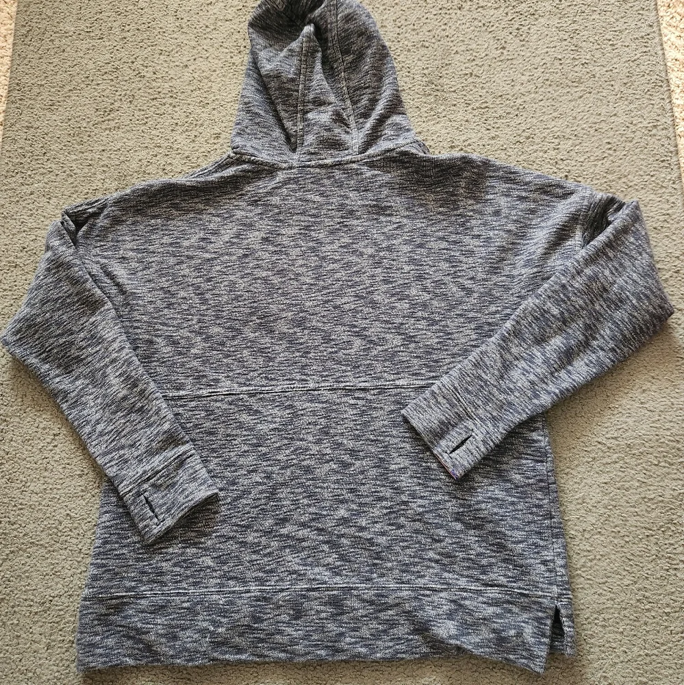 CARHARTT Hoodie Kids Large Size 12 Heather Grey Sweatshirt - Picture 6 of 12